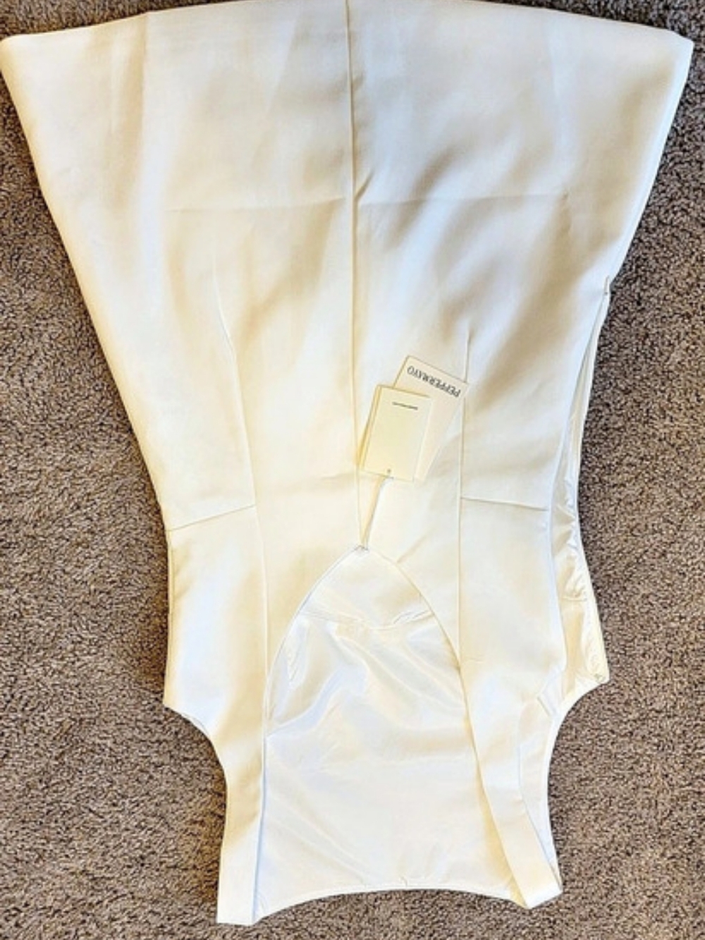 Peppermayo Luna Mini Dress Mini Dress in White Size Small NWT - Picture 2 of 5